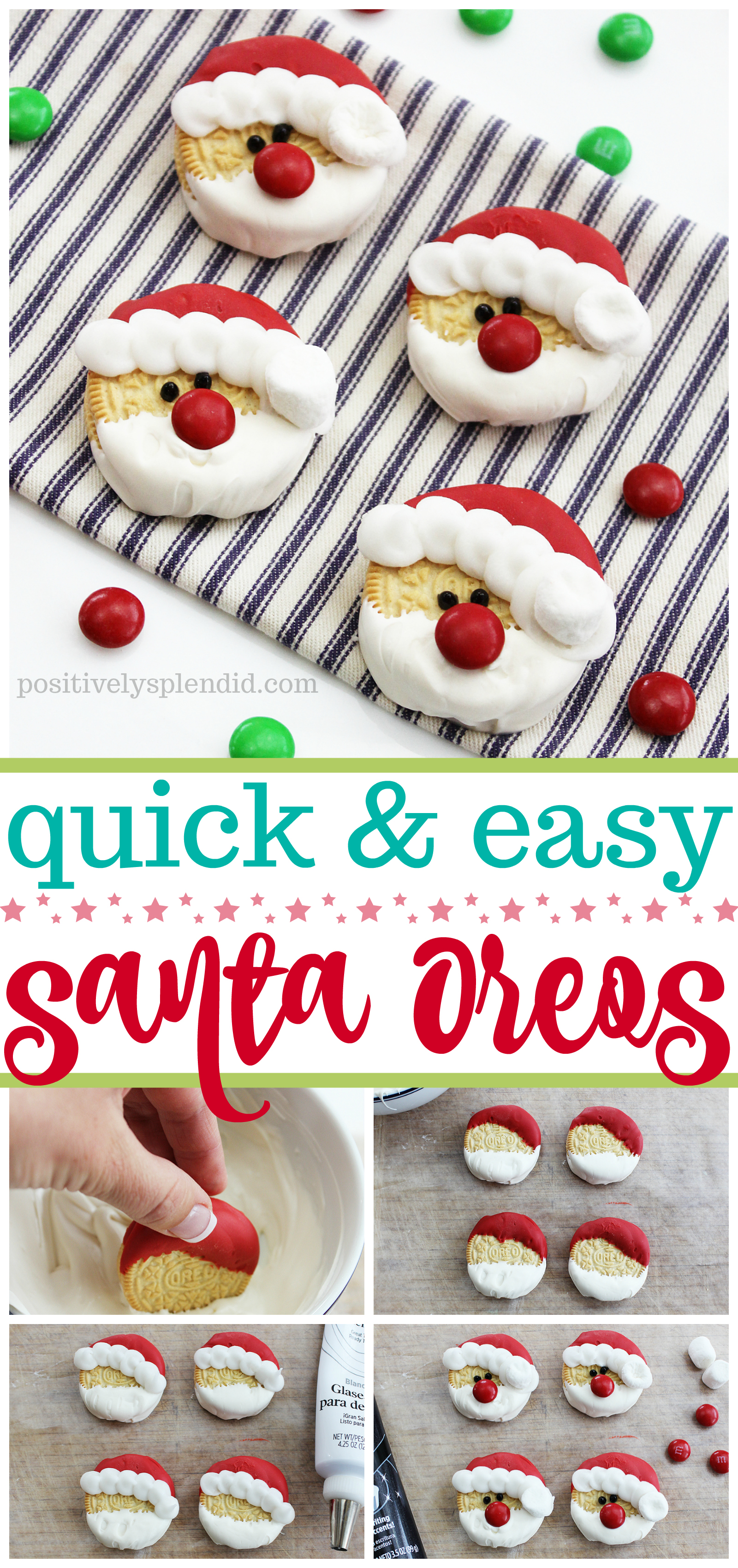 Santa Oreo Treats