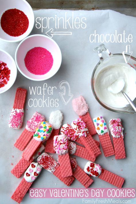 Easy Valentine’s Day Cookies