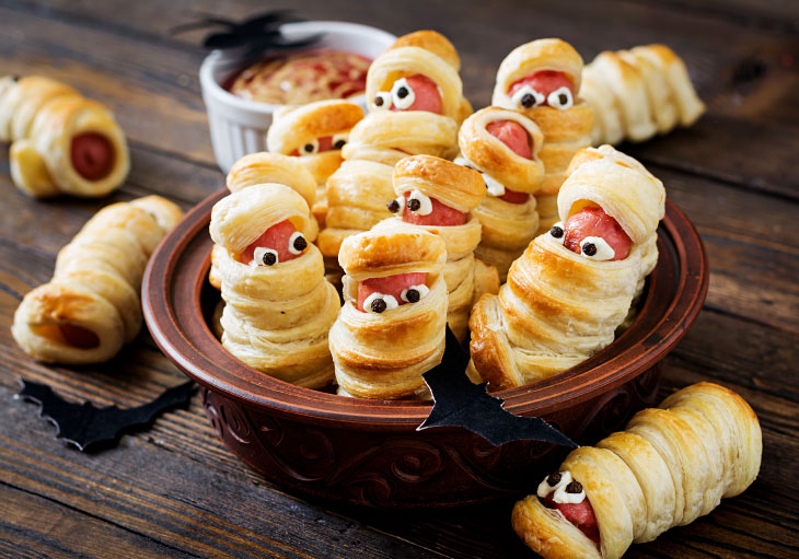 Hot Dog Mummies